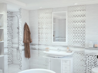 Mosaic Glass White DW7MGW00 Декор 300х300 в Керчи