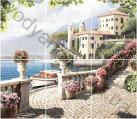Декор 250х330 Troyanda Sorrento №4 Микс (60Б341) в Керчи